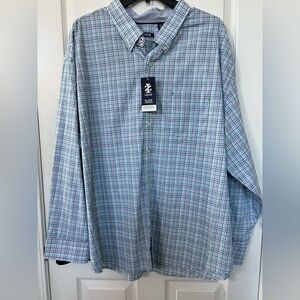 IZOD men’s big & tall button up long sleeve